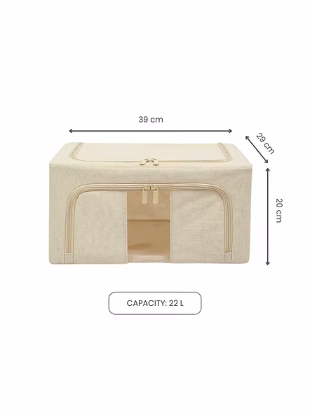 FoldView Collapsible Storage Bin -22L