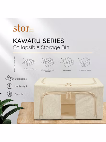 FoldView Collapsible Storage Bin 