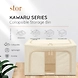 FoldView Collapsible Storage Bin – Cotton-Hemp with Window-36L-1-sm
