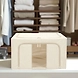 FoldView Collapsible Storage Bin – Cotton-Hemp with Window-111253-sm