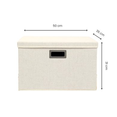 StackFold Foldable Storage Box with Lid – Smart Space Organizer-111258