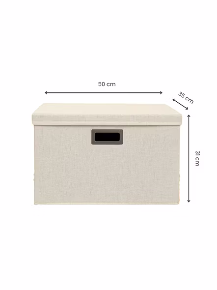 StackFold Foldable Storage Box with Lid -111258