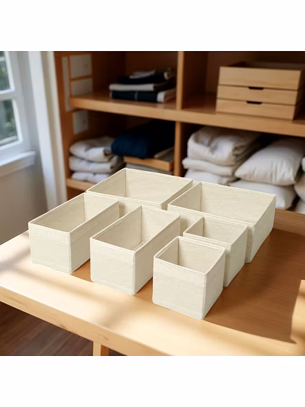 6 PCS - Foldable Storage Organisers -111260
