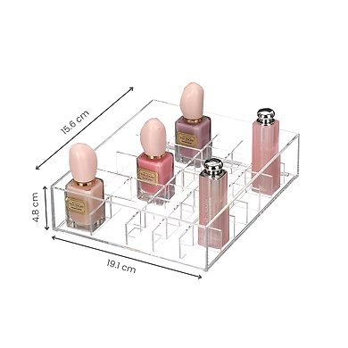 Stackable Storage Organiser – Clear Acrylic Modular Design-1
