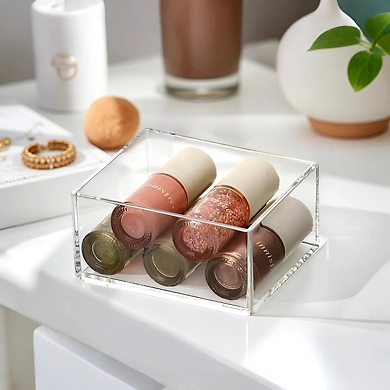 Acrylic Beauty Organizer – Compact Bottle Holder-111265