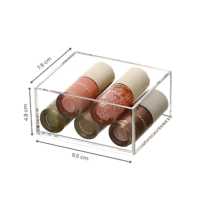Acrylic Beauty Organizer – Compact Bottle Holder-1