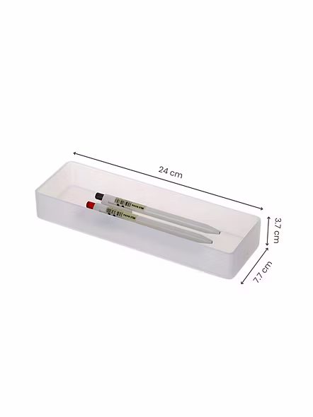 Minimalist Gel Pens with Frosted Organizer Tray