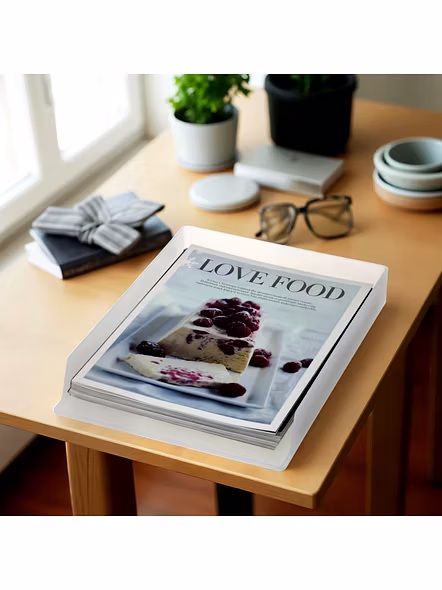 Acrylic Magazine & Paper Tray