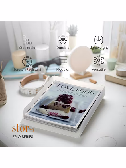 Acrylic Magazine & Paper Tray
