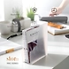 Minimalist Transparent Magazine/File Organizer Holder-2-sm