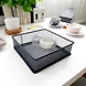 Mesh Desk Organizer Tray - Square Storage Basket-WHITE-1-sm