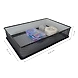 Rectangular Mesh Desk Organizer Tray - Office Storage Basket-GRAY-2-sm