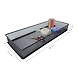 Extra-Large Mesh Desk Organizer Tray - Slim Metal Storage Basket-GRAY-2-sm