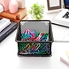 Mini Mesh Desk Organizer Bin - Metal Storage Basket-GRAY-1-sm