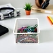 Mini Mesh Desk Organizer Bin - Metal Storage Basket-111292-sm