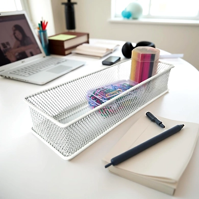 Slim Mesh Desk Organizer Tray-111296