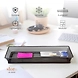 Extra-Long Mesh Desk Organizer Tray-GRAY-3-sm