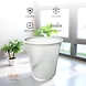 Mesh Wastebasket Trash Bin-WHITE-2-sm