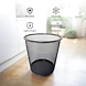 Mesh Wastebasket Trash Bin-GRAY-2-sm