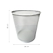 Modern Mesh Office Wastebasket-WHITE-1-sm