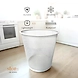 Modern Mesh Office Wastebasket-WHITE-2-sm