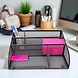 Mesh Desk Organizer with Multiple Compartments-111357-sm