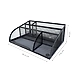 Mesh Desk Organizer with Multiple Compartments-GRAY-2-sm