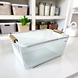 Metal Mesh Storage Basket with Wooden Handles-111360-sm