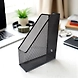 Black Metal Mesh Magazine Holder Organizer-111365-sm