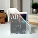 Black Metal Mesh Magazine Holder Organizer-WHITE-1-sm