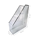 Black Metal Mesh Magazine Holder Organizer-WHITE-2-sm