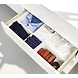 Set of 6 White Fabric Storage Bins - Foldable Organizer Baskets-1-sm