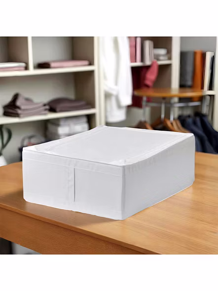 Foldable Fabric Storage Box with Lid 