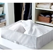 Slim Grid Fabric Storage Box with Zipper Closure – Light Checkered-1-sm