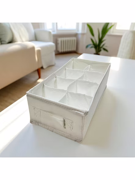 Compact Drawer Organizer with 8 Compartments -111381