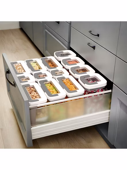 Square Airtight Food Storage Container 