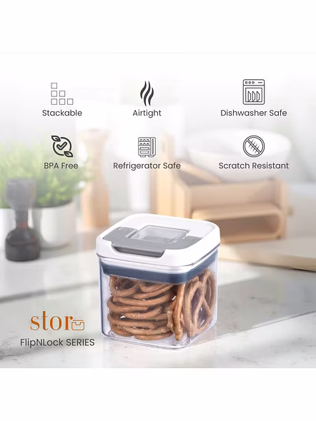Square Airtight Food Storage Container 