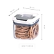 Square Airtight Food Storage Container – 460ml with Locking Lid-1-sm