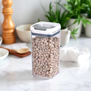 Tall Airtight Kitchen Storage Container – 1200ML Clear Organizer-111386