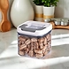 Square Airtight Food Storage Container – 1000ML Clear Pantry Organizer-111387-sm