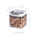 Square Airtight Food Storage Container – 1000ML Clear Pantry Organizer-1-sm