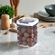 Square Airtight Storage Container – 1700ML Clear Food Keeper-111388-sm