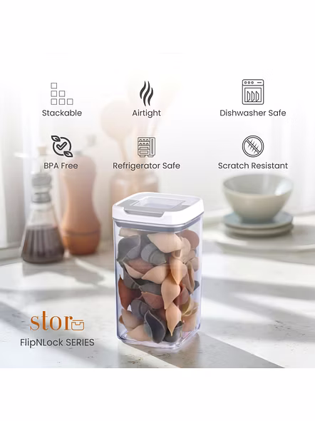 Tall Airtight Food Storage Container 