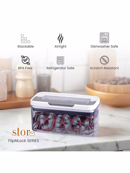 Wide Airtight Food Storage Container -5