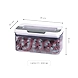 Wide Airtight Food Storage Container – 1000ML Clear Pantry Bin-1-sm