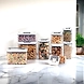 Medium Airtight Cereal Storage Container – 1800ML Clear Pantry Organizer-3-sm