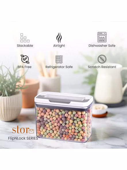 Medium Airtight Cereal Storage Container -5