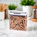 Large Airtight Snack Storage Container – 2700ML Clear Kitchen Organizer-111392-sm
