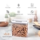 Large Airtight Snack Storage Container – 2700ML Clear Kitchen Organizer-5-sm