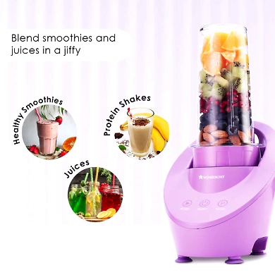 Wonderchef Magneto Blender – Purple (600ml)-5